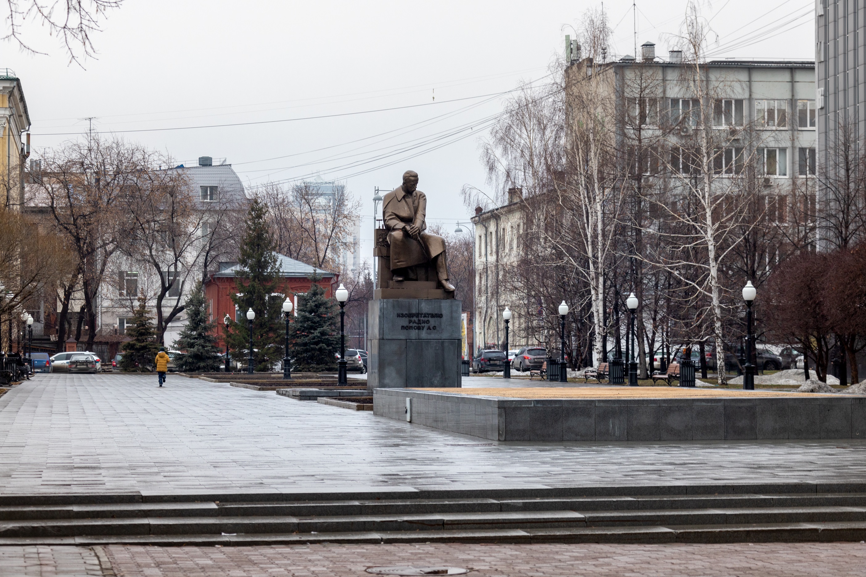 Памятник Попову в Екатеринбурге | МЫ — С УРАЛА